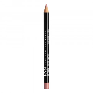 NYX Professional Makeup Slim Lip Pencil, Long-Lasting Creamy Lip Liner, Pale Pink, 0.035 oz.