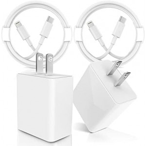 iPhone 13 Fast Charger,Fast iPhone Charger [Apple MFi Certified] 2Pack 20W USB C Wall Charger Super Quick Apple Charging Plug Adapter Lightning Cable for iPhone 13/12/Pro/Pro Max/11/Mini/XR/SE/AirPods
