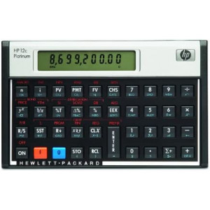 HEWF2231AA - HP 12c Platinum Financial Calculator