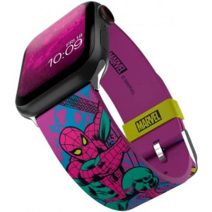 MARVEL – Spider-Man Black Light Smartwatch Band - Officially Licensed, Compatible with Every Size & Series of Apple Watch (watch not included)