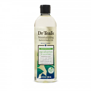 Dr Teal's Relax & Relief with Eucalyptus & Spearmint Body Oil, 8.8 fl. Oz.