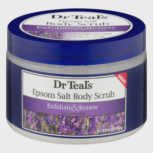 Dr Teal's Epsom Salt Body Scrub with Lavender, 16 oz