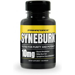 PrimaForce Syneburn Supplement, 180 Capsules – Boosts Metabolism / Helps Burn Fat / Synephrine from ADVANTRA Z