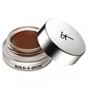 it Cosmetics Build-A-Brow Waterproof 5-in 1 Micro Fiber Creme Gel Stain (Dark Brown)