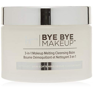 IT Cosmetics Bye Bye Makeup 3-in-1 Makeup Melting Cleansing Balm, 2.82 oz (80 g)
