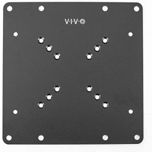 VIVO Steel VESA TV and Monitor Mount Adapter Plate Bracket for Screens 23 to 42 inches, Conversion Kit for VESA up to 200x200mm, MOUNT-AD2X2
