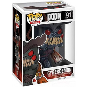 Funko POP Games: Doom - Cyberdemon Action Figure, 6"