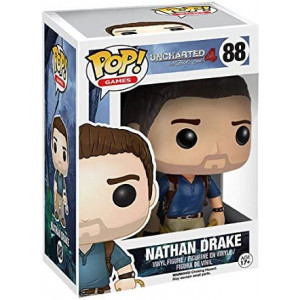 Funko POP Games: Uncharted Action Figure - Nathan Drake,Multi-colored