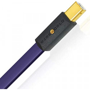 WIREWORLD Ultraviolet 8 USB 2.0 Audio Cables - A to B (1.0-Meter)