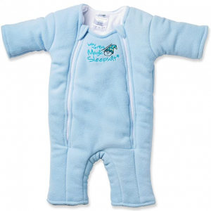 Baby Merlin's Magic Sleepsuit Microfleece (3-6 Months (12-18 lbs.), Blue)