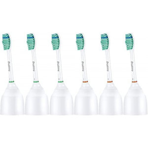 Brushmo Replacement Toothbrush Heads Compatible with Sonicare e-Series HX7022, 6 Pack(BM726)