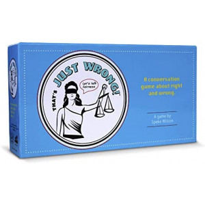 That’s Just Wrong! A Family Game About Right and Wrong - Solve Real Law Cases Together - Ages 14+