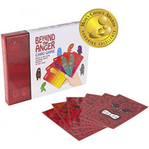 Behind The Anger Card Game for Families | Anger Management Card Game | Comprehensive Anger Control Solution to Develop Coping Skills | Anger Game for Kids 6+, Teens, Adults