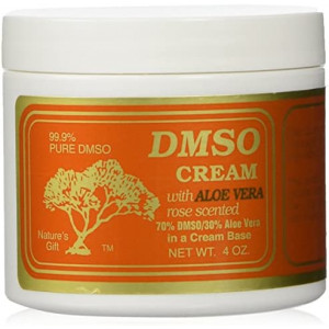 Dmso Cream With Aloe Vera, Rose Scented
