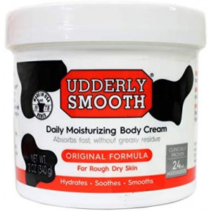 Udderly Smooth Body Cream Skin Moisturizer, 12 oz, 2 Pack