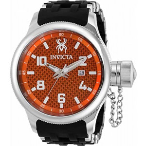 Invicta Russian Diver Quartz Orange Dial Men's Watch 36978