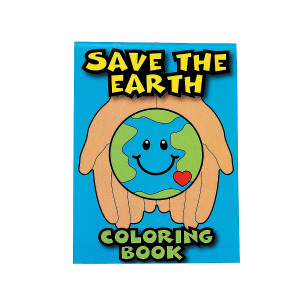 Save The Earth Coloring Books - 24 Pieces