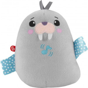 Fisher-Price Chill Vibes Walrus Soother Musical Plush Toy