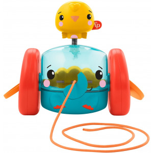 Fisher-Price Pull-Along Elephant with Birdy Buddy For Infants and Toddlers