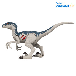 Jurassic World: Dominion Extreme Damage Feature Velociraptor Double Sided Damage, Posable Carnivore Authentic Design, Physical & Digital Play, Gift Ages 3 Years & Older