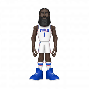 Gold 12" NBA: 76ers - James Harden with Chase 