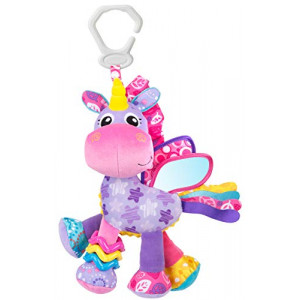 Playgro Baby Toy Activity Friend Stella Unicorn 0186981 for baby infant toddler children is Encouraging Imagination with STEM/STEAM for a bright future - Great Start for A World of Learning