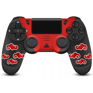 Replacement for PS4 Custom Wireless Controller, Zamia Controller Gamepad Joystick for PS4/Slim/Pro/Windows PC ! Thumb Caps NOT Included! (Clouds)