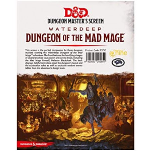 Gale Force Nine Dungeon of The Mad Mage - DM Screen, Multicolor (GFN73710)