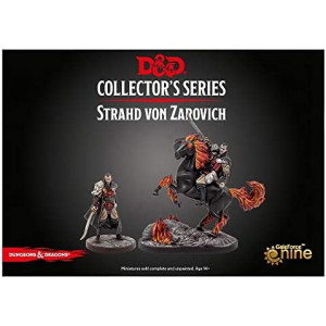 Gale Force 9 Strahd Foot & Mounted (2 figs), Multicolor