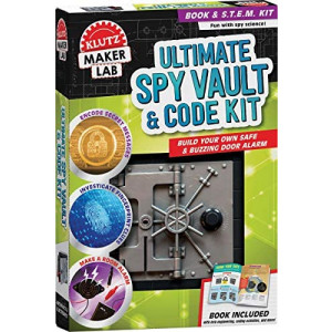 Klutz Ultimate Spy Vault & Code Kit: Maker Lab STEM Kit