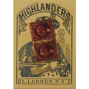 U.S. Games Systems Highlander's 1864 Poker Cards Replica