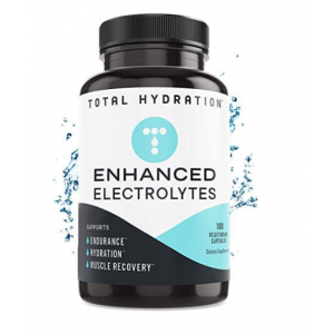 Natural Himalayan Salt Electrolyte Tablets - #1 Ranked - Recovery from Endurance Sports, Heat, or Dehydration - Cramp Reduction, Restores Energy - 100 Pills, USA Made