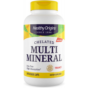 Healthy Origins Chelated Multi Mineral Vegetarian Capsules, 240 Ct