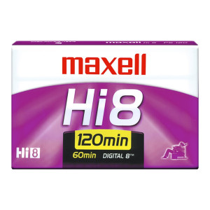 Maxell P6-120 XRM Hi Professional Quality 8mm Videocassette