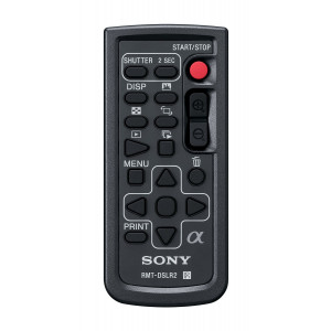 Sony RMTDSLR2 Wireless Remote for Alpha and NEX, (Black)