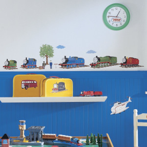 RoomMates RMK1035SCS Thomas The Tank Engine and Friends Peel and Stick Wall Decals