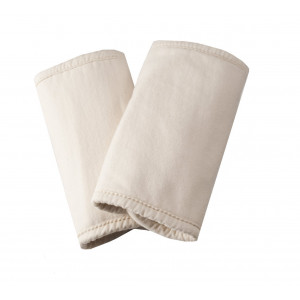 Ergobaby Organic Cotton Fabric Teething Pads, Natural