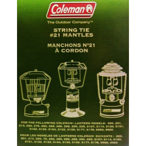 Coleman Tie-Style Mantle, 4-Pack