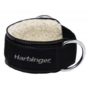 Harbinger 373700 Leather 3-Inch Double Ring Ankle Cuff Attachment