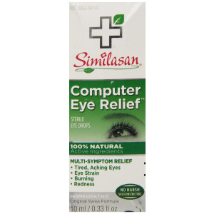 Similasan Computer Eye Relief Eye Drops, 0.33 Fluid Ounce