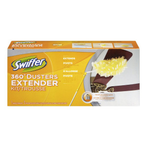 Swiffer 360 Dusters Extender Kit, 3 Unscented Dusters With Extendable handle
