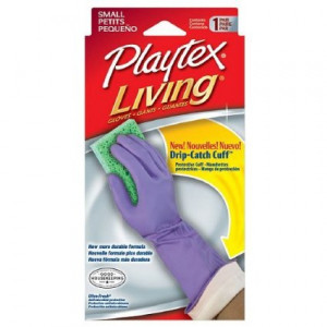 Playtex Living Gloves, Small, Colors May Vary - 2 Pairs