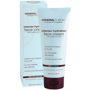 Mineral Fusion Natural Brands Intense Hydration Facial Cream 3.4 Ounce