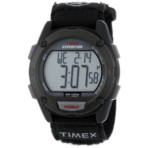 Timex Men's T499499J "Expedition"  Resin Digital Watch with Black Nylon Band