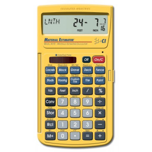 Calculated Industries 4019 Materials Estimating Calculator