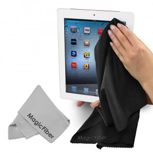 (Jumbo Screen Pack) The Amazing MagicFiber - Premium Microfiber Cleaning Cloths - Extra Large Cloths Specially Designed for Larger Screens - LCD, LED