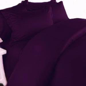Elegant Comfort 1500 Thread Count Egyptian Quality 4-Piece Bed Sheet Sets, Queen, Deep Pockets, Purple