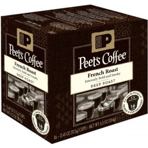 Peet's Coffee K-Cup Pack French Roast, 16ct