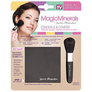 Jerome Alexander Magic Minerals - All-in-One self correcting Mineral powder | 2 Piece Set - New 2015 Stock