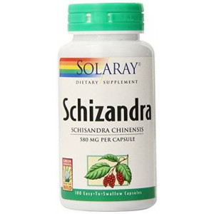 Solaray Schizandra Berries, 580 mg, 100 Count